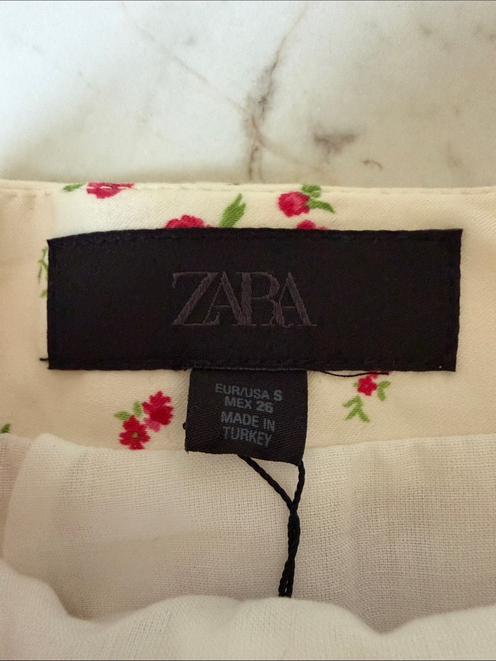 Zara Floral Skirt - Picture 2 of 4